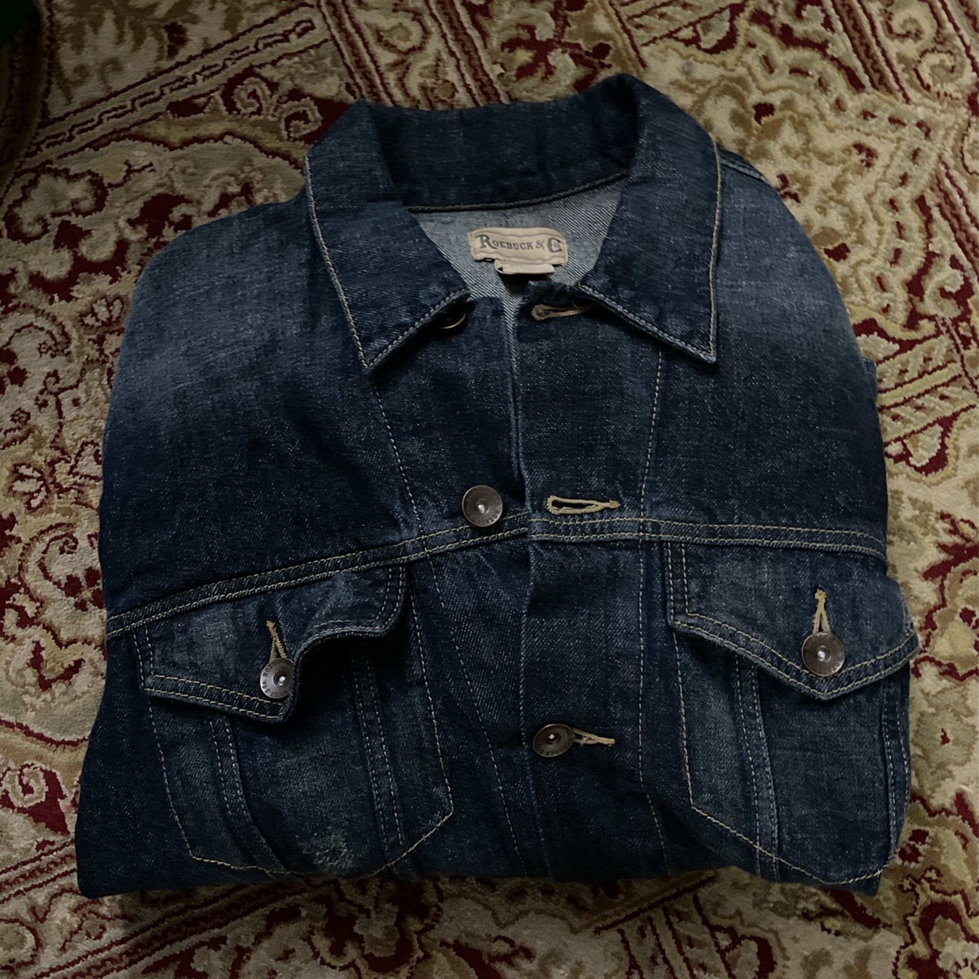 Roebuck &co Jean Jacket Size Medium