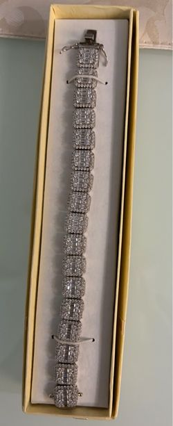 Pulsera de mujer de plata fina