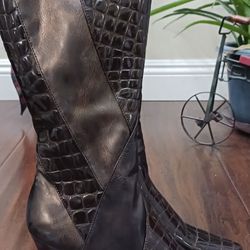 Lmpo Brown Boots Size 6 1 /2