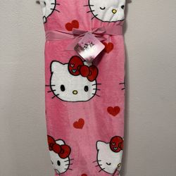 Valentine’s Hello Kitty Blanket