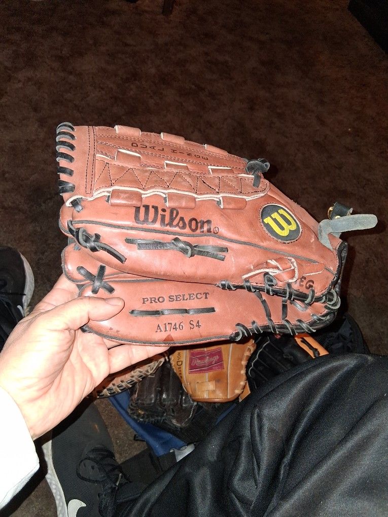 Two Left Hand Gloves 33 Each