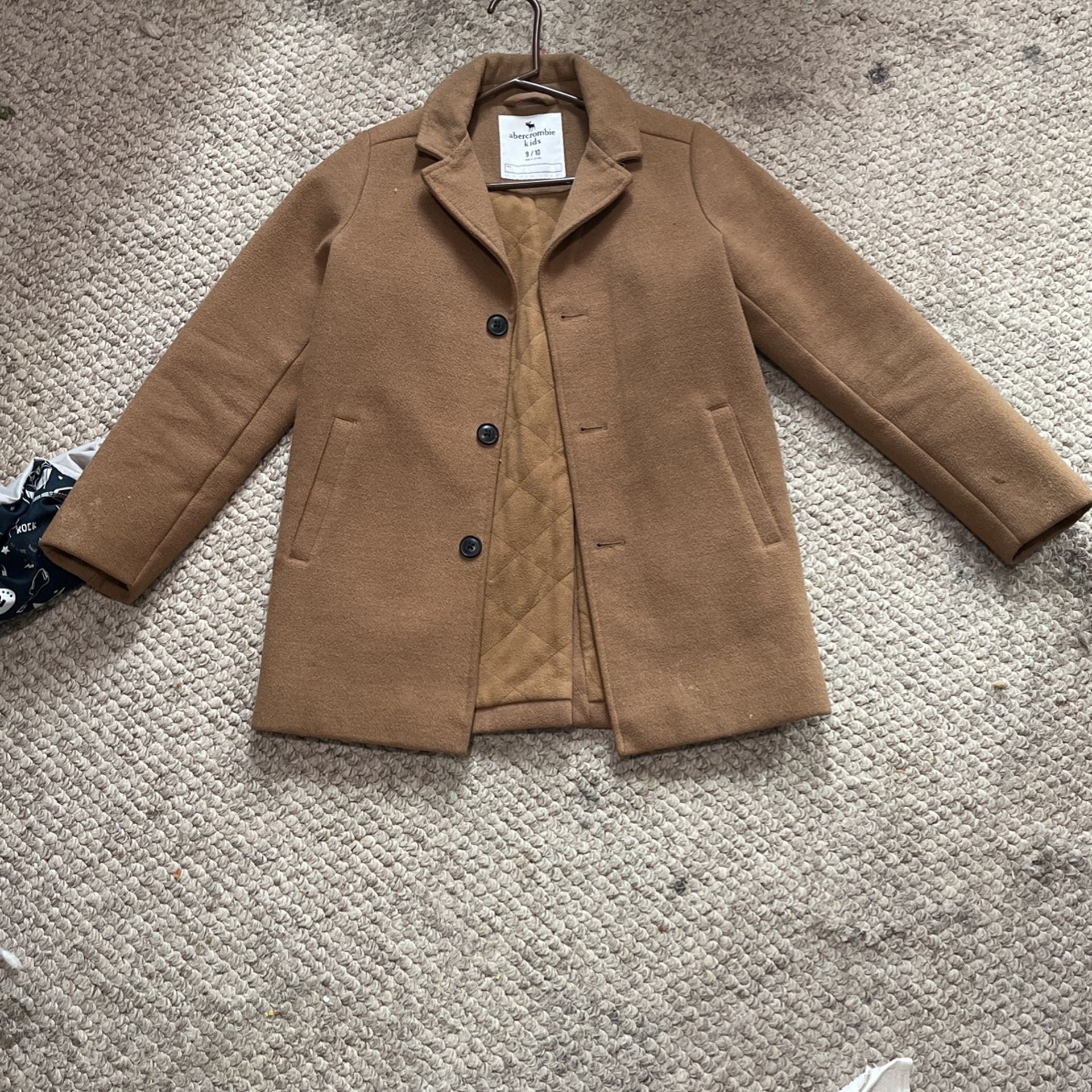 Abercrombie Kids Thick Wool Coat