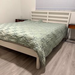 Queen Bed Frame And Mattress 