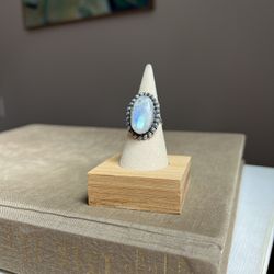 Adjustable MoonStone Gemstone Ring ( firm on price )