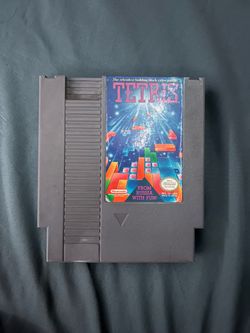 Tetris NES Cartridge Nintendo “works perfect”