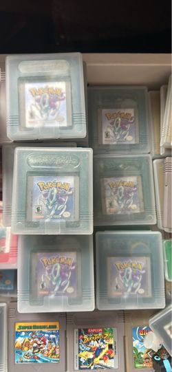 Authentic Pokemon Crystal x10