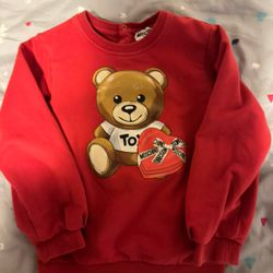 Moschino Toddler Sweatshirt  Teddy Print 
