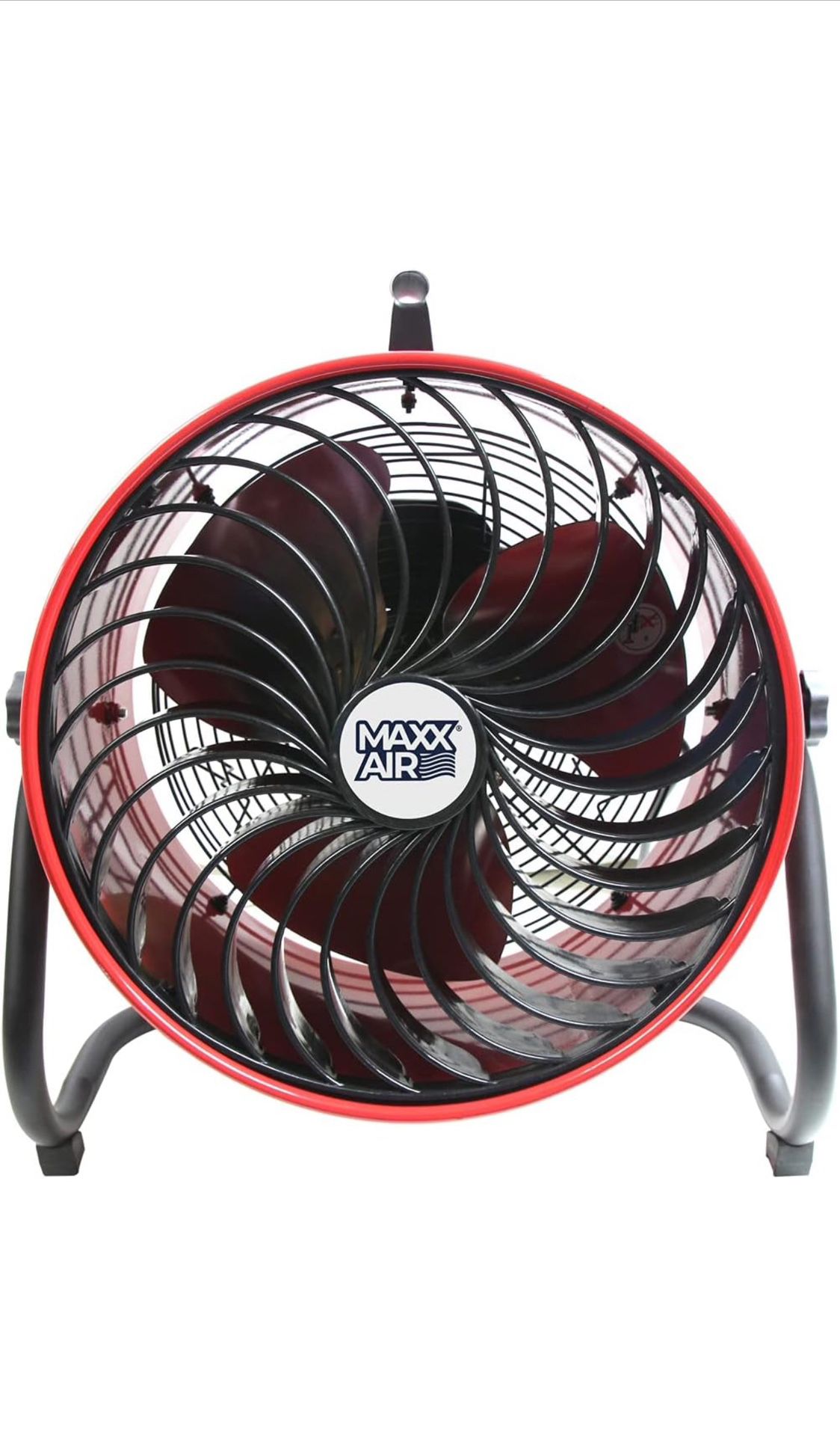 Maxx Air High Velocity Floor Fan, Multi-Purpose Portable Air Circulator for Shop, Home, Restoration… (16" High Velocity)  Fantastic Condition 