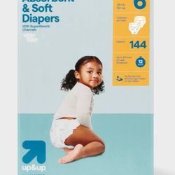 Diapers - Size 6 - Up & Up 144 Count 