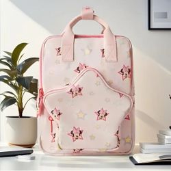 Minnie Mouse Retro Backpack with Star Design