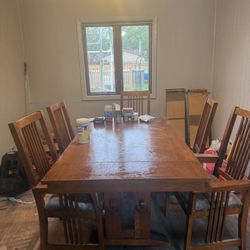 Kitchen Table With 6 Chairs 