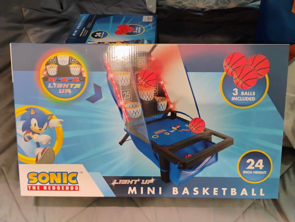 Sonic The Hedgehog Mini Basketball 2025