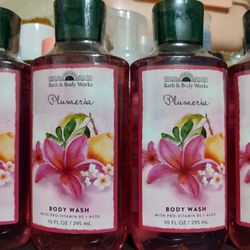 Bath & Body Works Plumeria Body Wash $8 Each 
