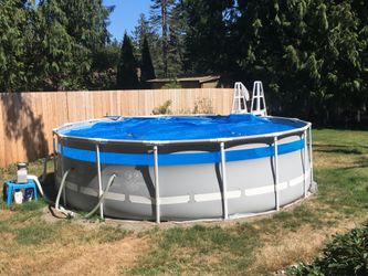 Intex 4’x20’ pool 1