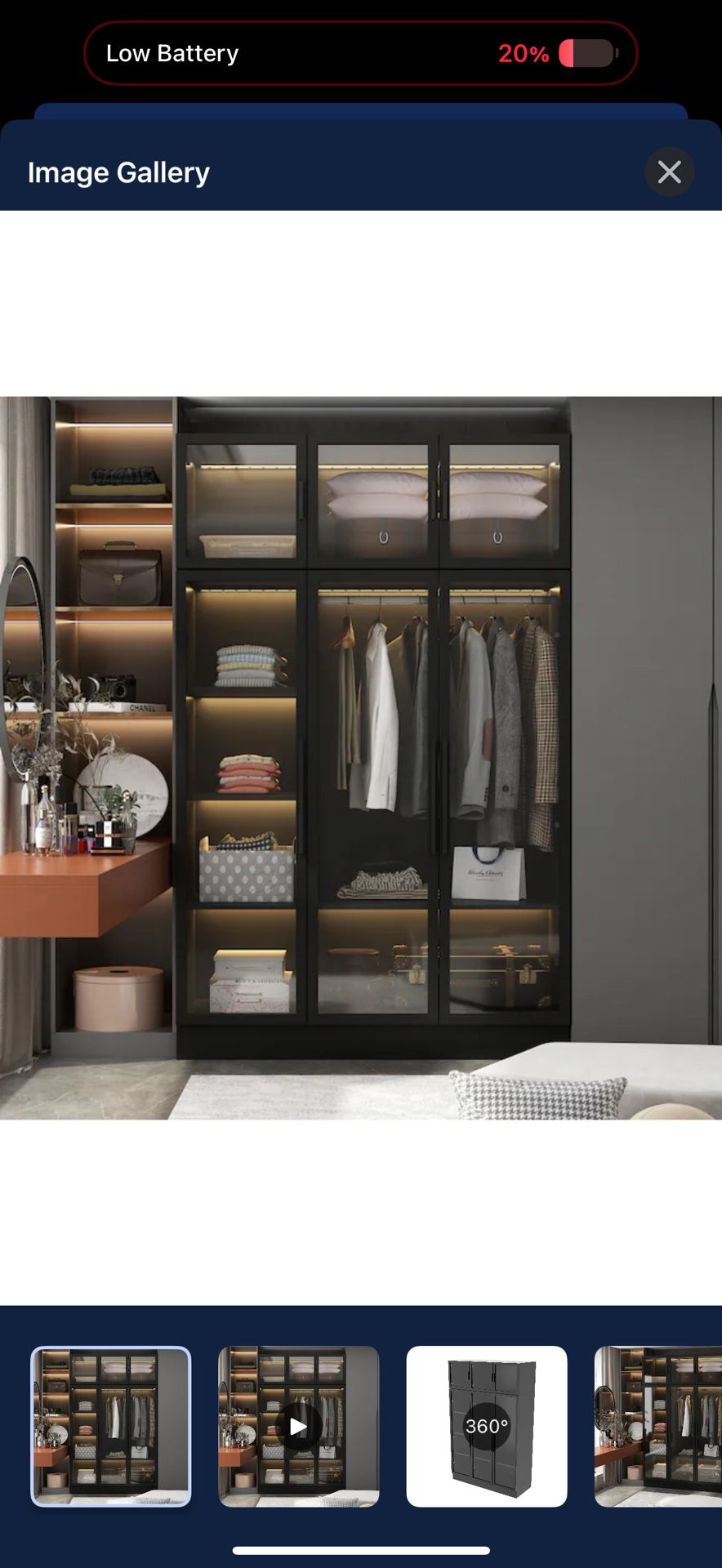 Closet organizer/display