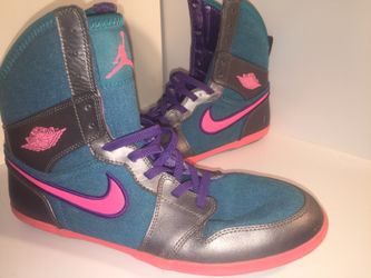 Air Jordan 1 skinny high sneakers size 6Y nice