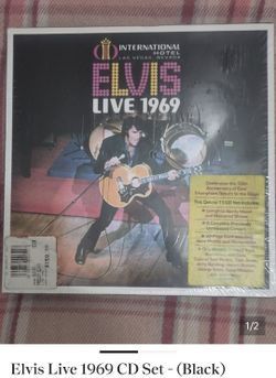 Elvis Live 1969 CD Set - (Black)