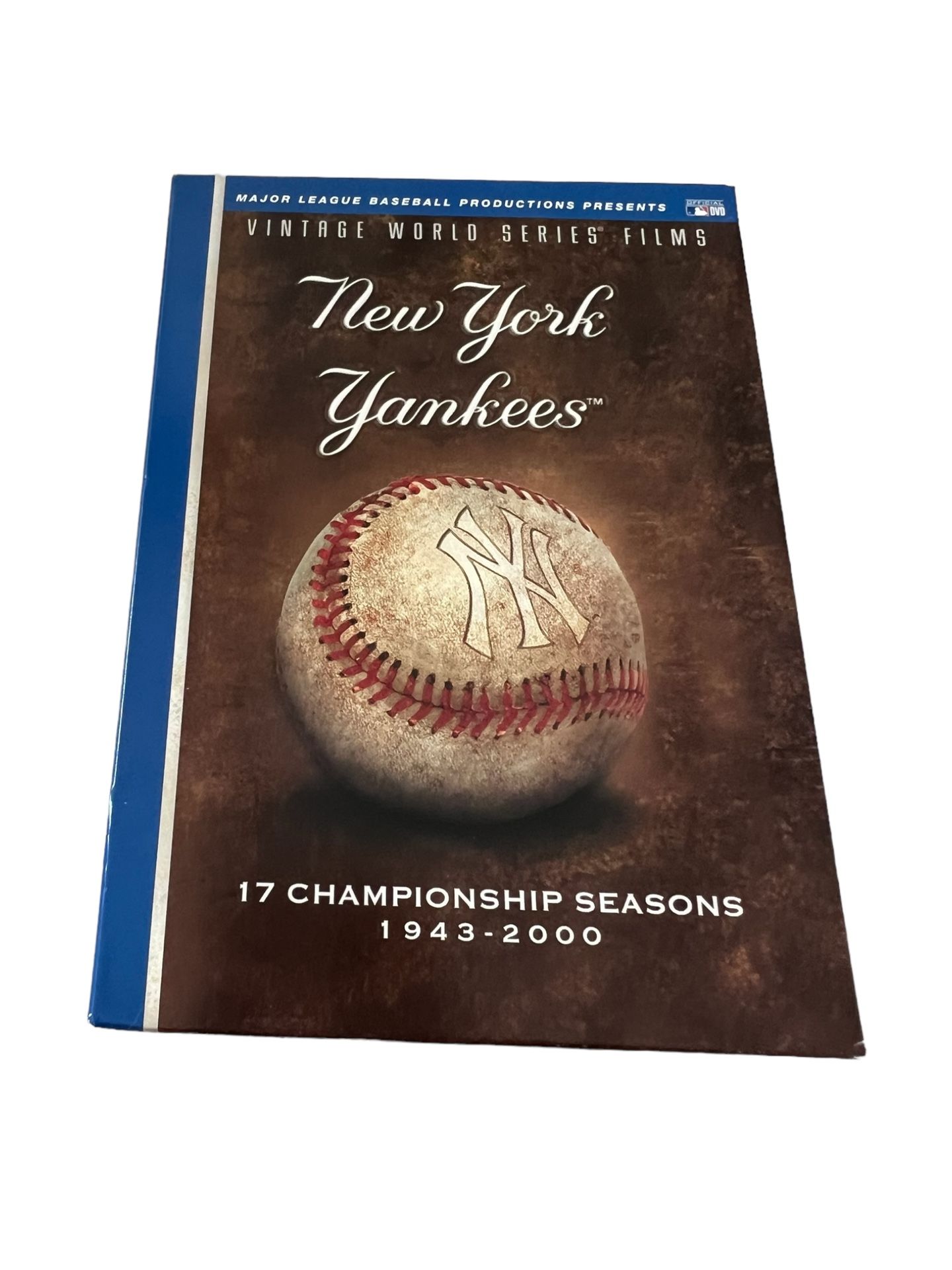 Get a piece of baseball history with this vintage DVD collection of 17 World Series films featuring the New York Yankees. Relive the glory days of the