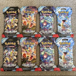 Pokémon Stellar Crown Sleeved Booster Pack 