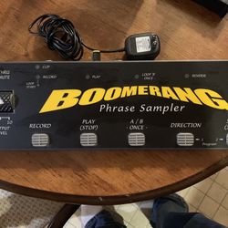 Boomerang Phrase Sampler W/ Power Cord