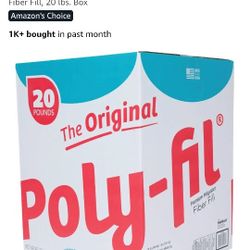 Premium Polyester Poly-Fil Stuffing
