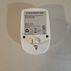 TopGreener Heavy-Duty Smart WiFi Plug, 15A, 120V-60Hz