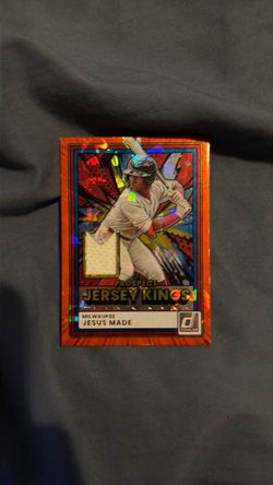 Donruss Prospect Jersey Kings Jesus Made Relic Card