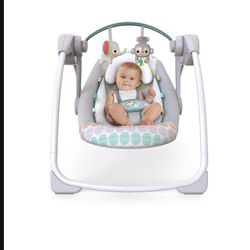 Fisher-Price Infant-to-Toddler Rocker - Soothing Infant Seat, Green Critters