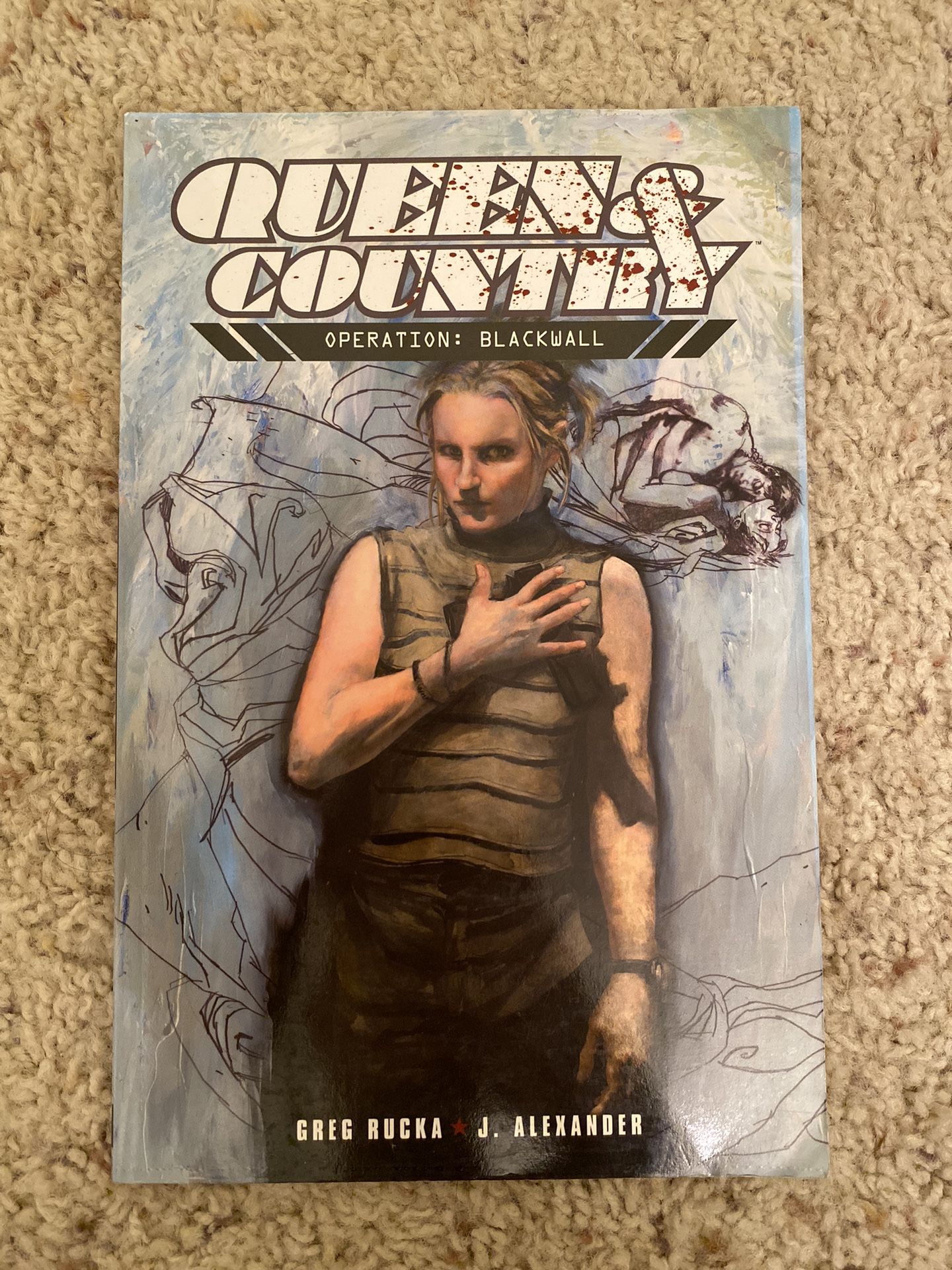 Queen & Country Vol 4 Operation Blackwall Paperback 2003 Comic Book