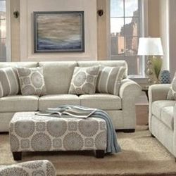 NEW Love Seat Sofa Set