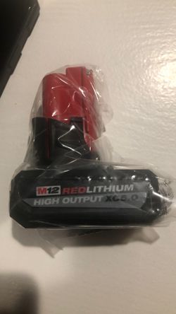 Brand New M12 5.0 High Output Battery  5 Available 