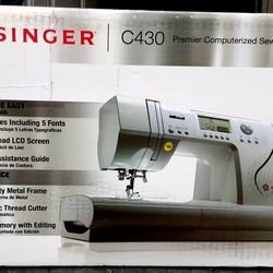 Singer C430 Premier Computerized Sewing Machine And Tons Of Accessories! ALL Brand New In Box Never Opened
