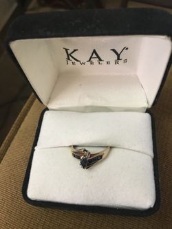 Sapphire & Diamond Ring