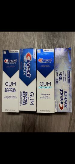 Crest Toothpastes