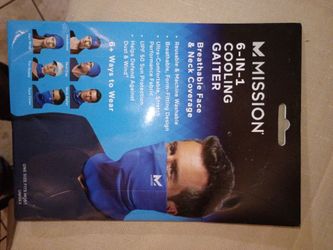 Mission 6 in 1 cooling gaiter