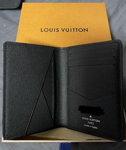 Louis Vuitton® Pocket Organizer Khaki. Size  Pocket organizer, Wallet men, Louis  vuitton