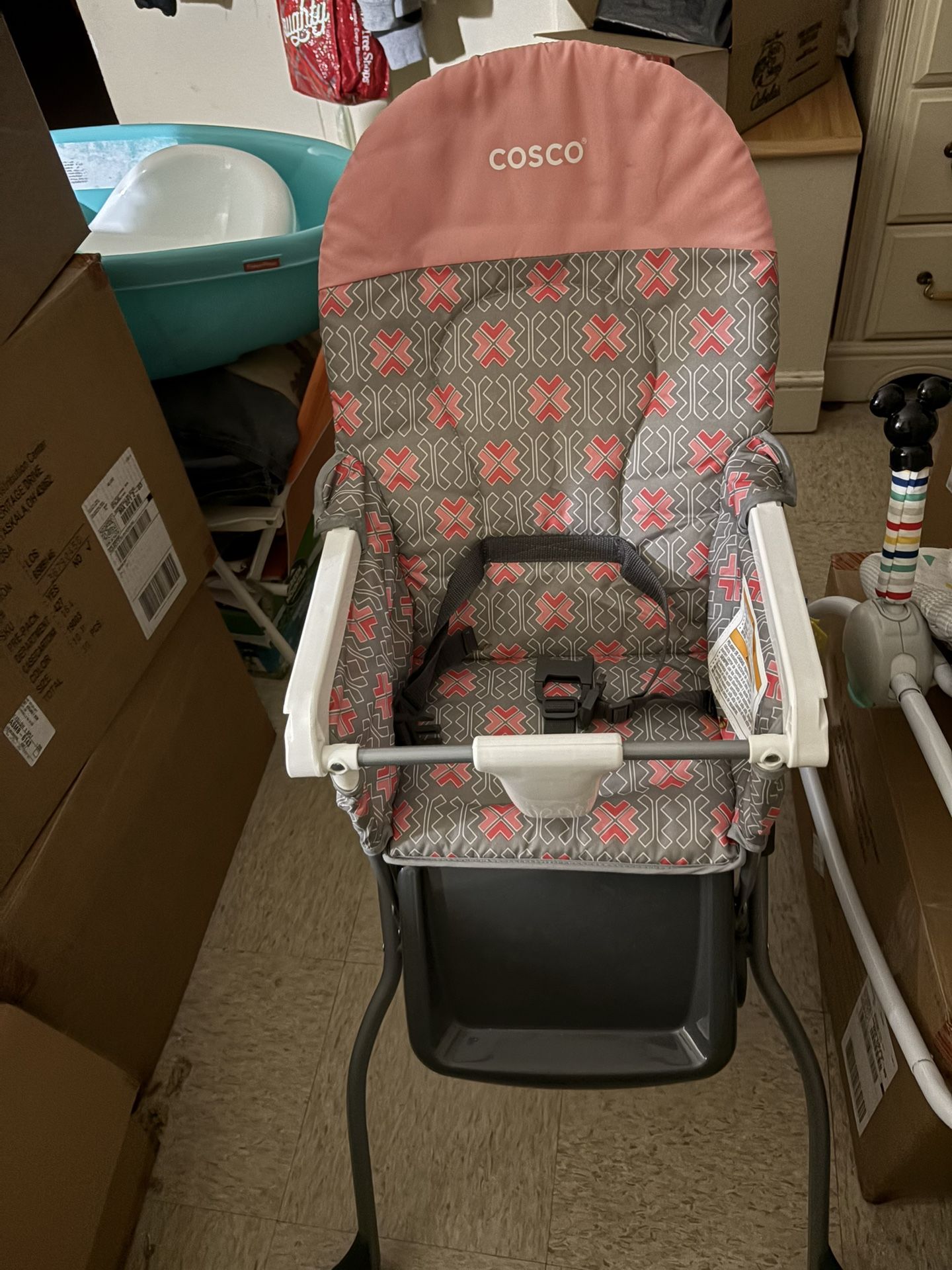 Pink High Chair