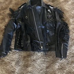 Leather Ladies jacket $$70 Great Buy