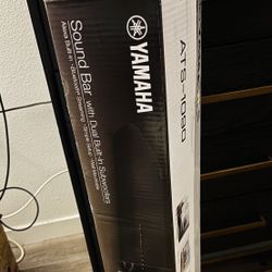 Yamaha ATS-1090 Bluetooth Soundbar | 2.1 Channel Home Theater System w/ Built-in Subwoofer  – Deep Bass + Clear Voice