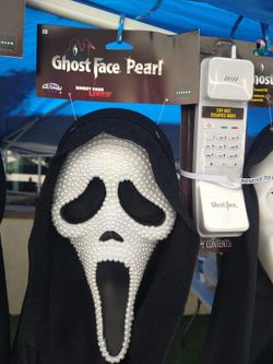 Ghostface Fun World Pearl Scream Mask - Halloween Mask / Mascaras Tagged