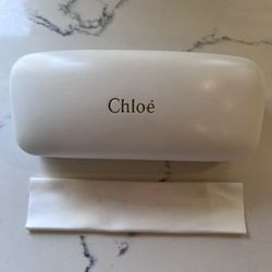 Chloé Preowned Large Sunglasses/eyewear Case ONLY. Chloé Soft Cloth Included