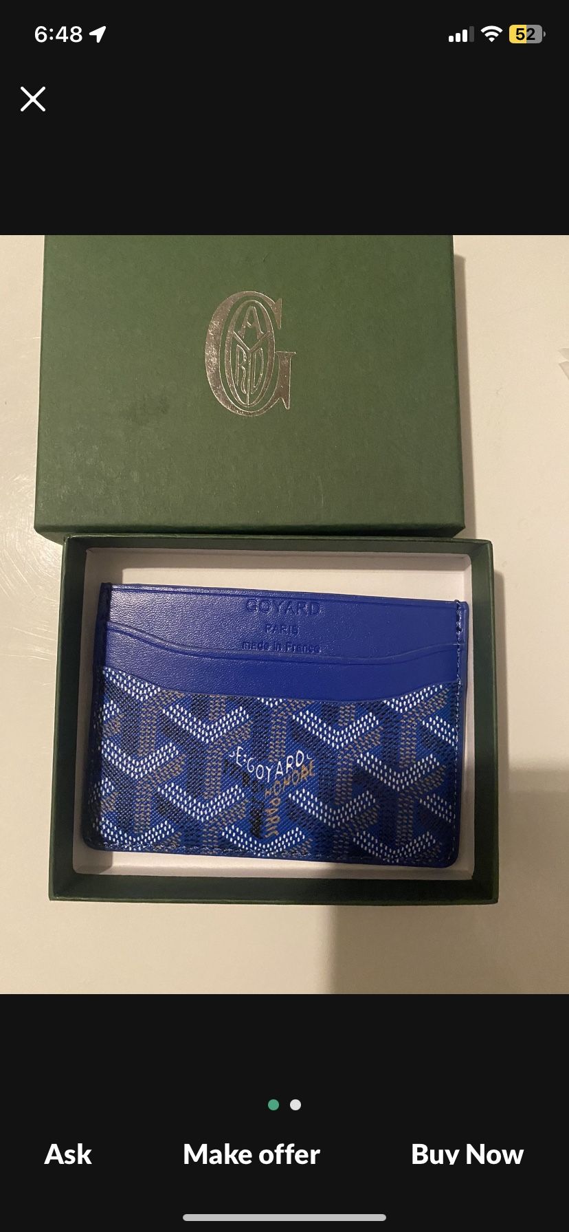 Goyard Card Holder 