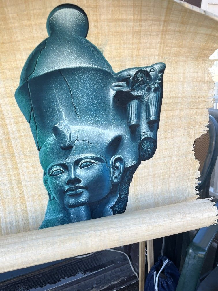 Original Egyptian Art Piece Rare and Vintage Valuble