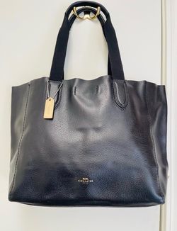 Coach Derby Tote Soft Leather Black bag
