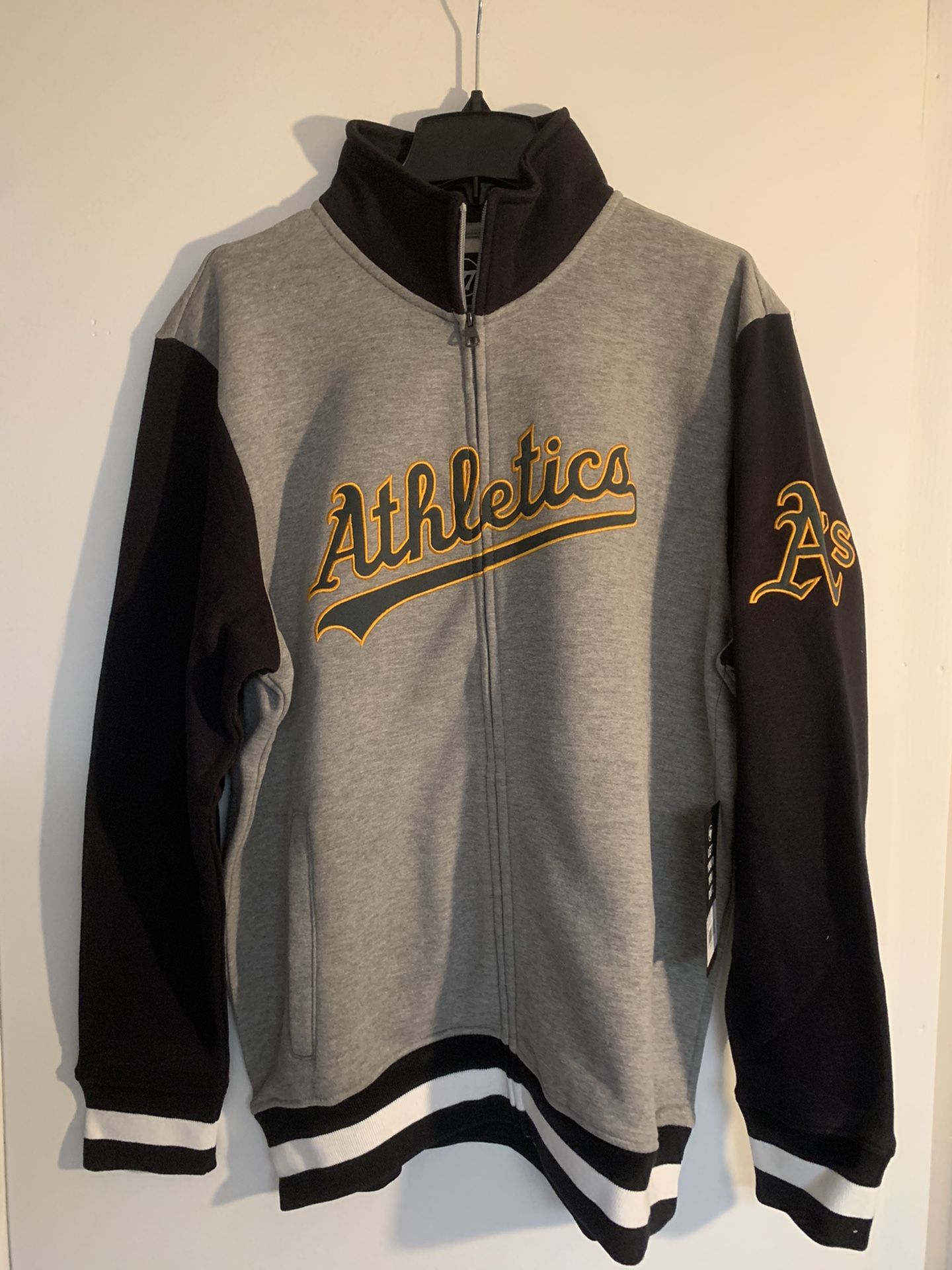 Oakland A's 47 Brand Full Zip Jacket - 2024 XLG