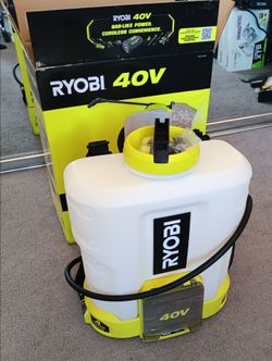 Ryobi 4 Gallon 40V Cordless Backpack Chemical Sprayer (Sprayer Only)