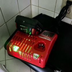 Milwaukee battery and charging station