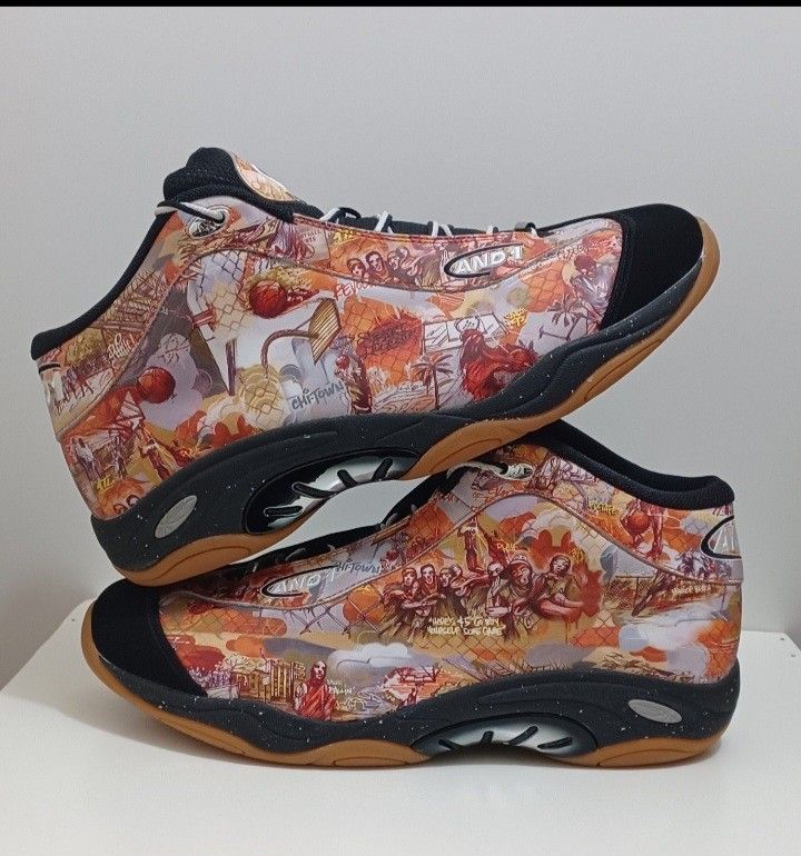 Rare And1 Tai Chi Mixtape / Remix Vince Carter Basketball Shoes Men's Size 16