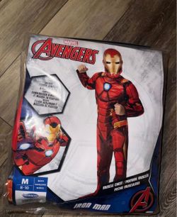 HALLOWEEN, Iron man costume, marvel costume, Kids costume for Halloween, avengers costume, boys or a girl costume,M 8-10 kids costume , clothes, suit