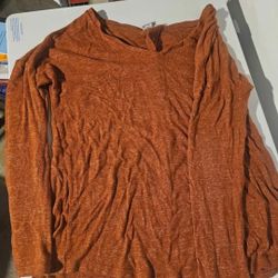 Long Sleve Shirt - Burnt Orange 